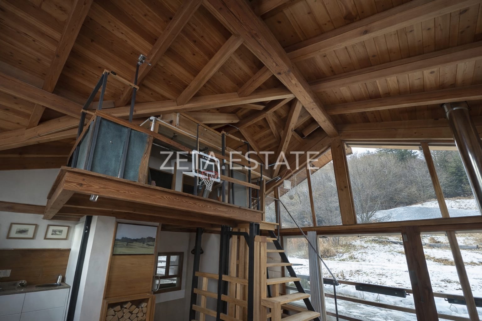 Soggiorno, verso Soppalco